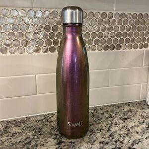 S’well stainless steel purple iridescent water bottle